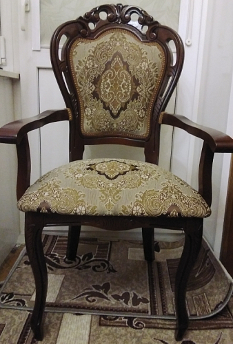 Стул Bronte вишня с патиной фото покупателя 2